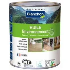 BLANCHON Boutique 38 BLANCHON Huile Parquet Environnement - Effet Nature 1L - Incolore