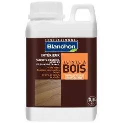 BLANCHON Teinte à Bois Chêne Moyen - 0.5L - Chêne Moyen