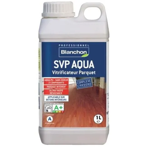 BLANCHON Vitrificateur Parquet SVP Aqua-polyuréthane, Trafic Intense, Kit De 2 Composants 4,5l Et 0,5l Finition Satinée - Satiné 8 BLANCHON Vitrificateur Parquet SVP Aqua-polyuréthane, Trafic Intense, Kit De 2 Composants 4,5l Et 0,5l Finition Satinée - Satiné -BLANCHON Boutique 19067269 1