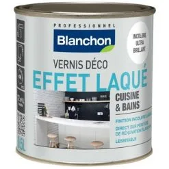 BLANCHON Vernis Déco Effet Laqué Pour Cuisine Et Bains - 0,5 L