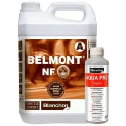 BLANCHON Boutique 13 Vitrificateur Parquet BLANCHON Belmont® NF Bi-composant Très Haut Trafic Dans Lieux Publics 10L | Conditionnement: 10 Litres - Finition: Satin