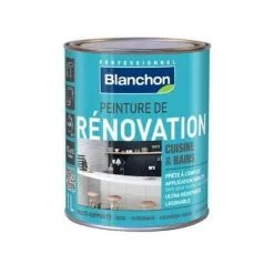 Peinture Rénovation Cuisine & Salle De Bains BLANCHON 0,5L | Couleur RAL: RAL 7016 GRIS ANTHRACITE - RAL 7016 GRIS ANTHRACITE