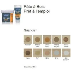 BLANCHON Pâte à Bois - Hêtre - 500g -BLANCHON Boutique 9979506 2