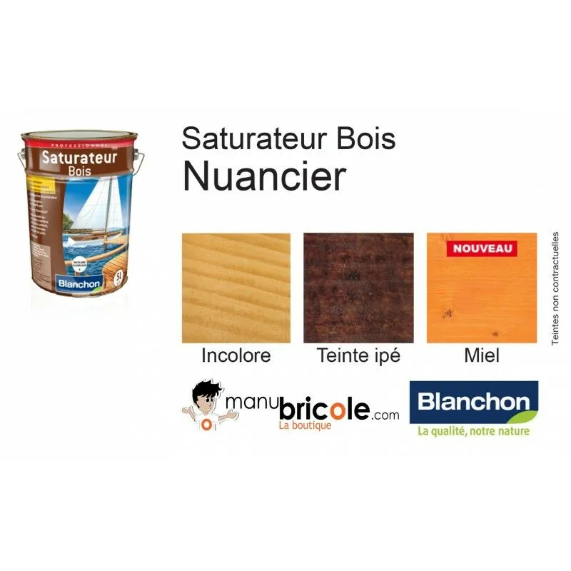 Saturateur Bois Blanchon Incolore 5L - Incolore 4 Saturateur Bois Blanchon Incolore 5L - Incolore – Image 4
